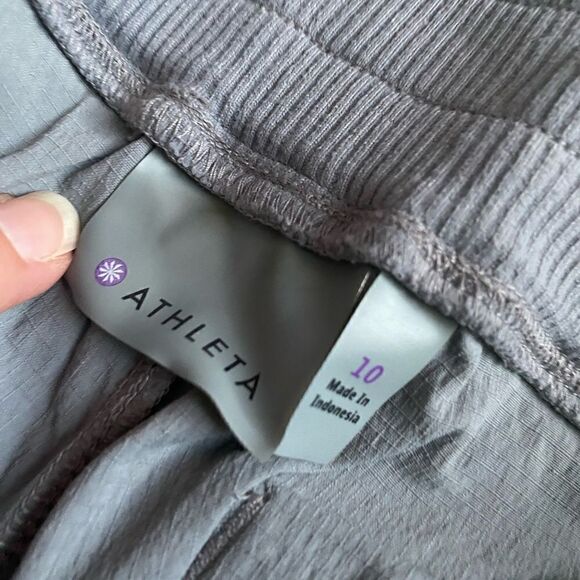 Athleta Jogger Pants Zipped Pockets Womens Size 10 - Picture 8 of 9